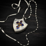 Timascus Titanium Custom design Pendant: Personalized Timascus Necklace