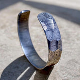 Hand Forged Damascus Steel Cuff Bracelet