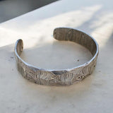 Hand Forged Damascus Steel Cuff Bracelet