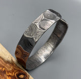 Hand Forged Damascus Steel Cuff Bracelet