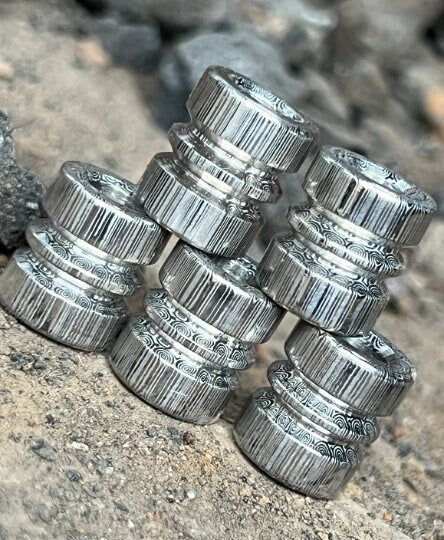 Damasteel Heimskringla Patterned EDC Bead – Premium Damascus-Style Everyday Carry