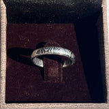 Damascus Stainless Steel Wedding Ring - Personalized &amp; Handmade
