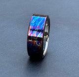 Colorful Anodized Titanium Ring: Hypoallergenic Wedding Band