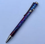 Titanium Toxic Flamed Anodized Pen