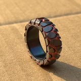 Deep Etched Super Conductor Ring: Niobium Copper Zirconium Inlay