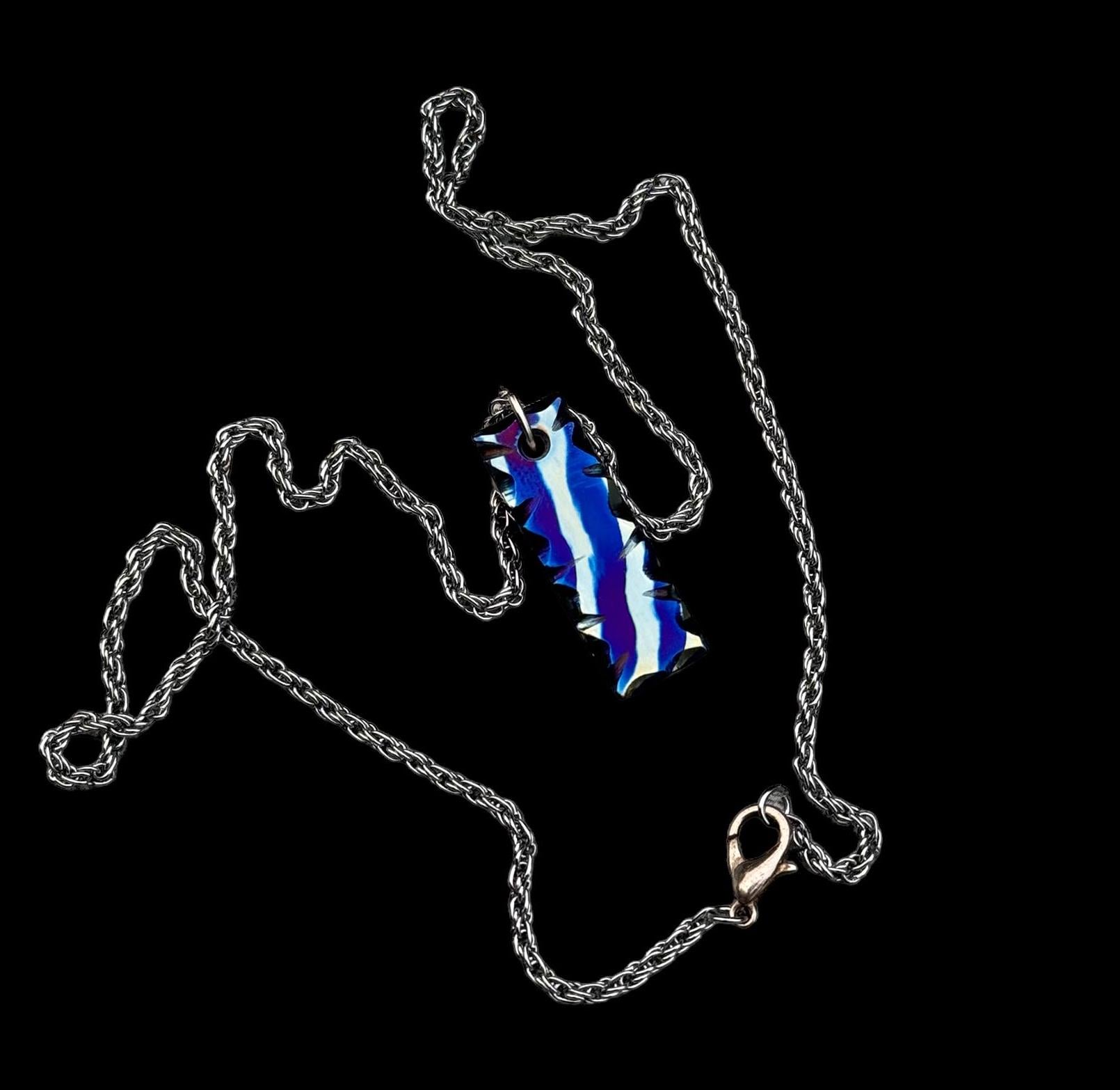 Timascus 3 Alloy Pendant: Personalized Engraved Necklace