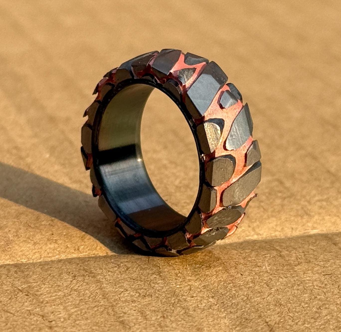 Deep Etched Super Conductor Ring: Niobium Copper Zirconium Inlay