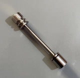 Titanium EDC Bead Holder - Grade 5 Handmade Lanyard Accessory