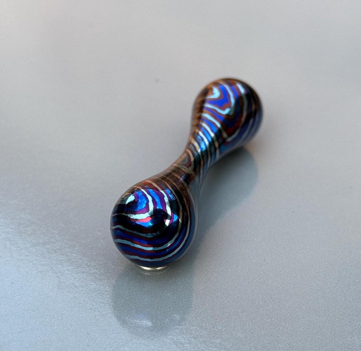 Timascus 3 Alloy Knucklebone Fidget Toy - Handmade Titanium
