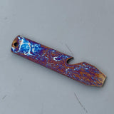 Colorful Titanium EDC Prybar with Bottle Opener