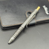 Hand Forged Damascus Steel Ballpoint Pen: Personalized Retirement Gift