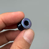 Timascus Paracord Lanyard Bead: Handmade Damascus Titanium Pendant