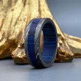 The Matlo: Hand-Forged Viking Damascus Steel Ring