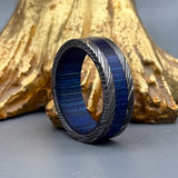 The Matlo: Hand-Forged Viking Damascus Steel Ring