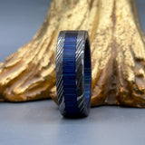 The Matlo: Hand-Forged Viking Damascus Steel Ring