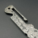 Damascus Steel EDC Prybar, Camping Ti Multi-tool,