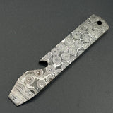 Damascus Steel EDC Prybar, Camping Ti Multi-tool,