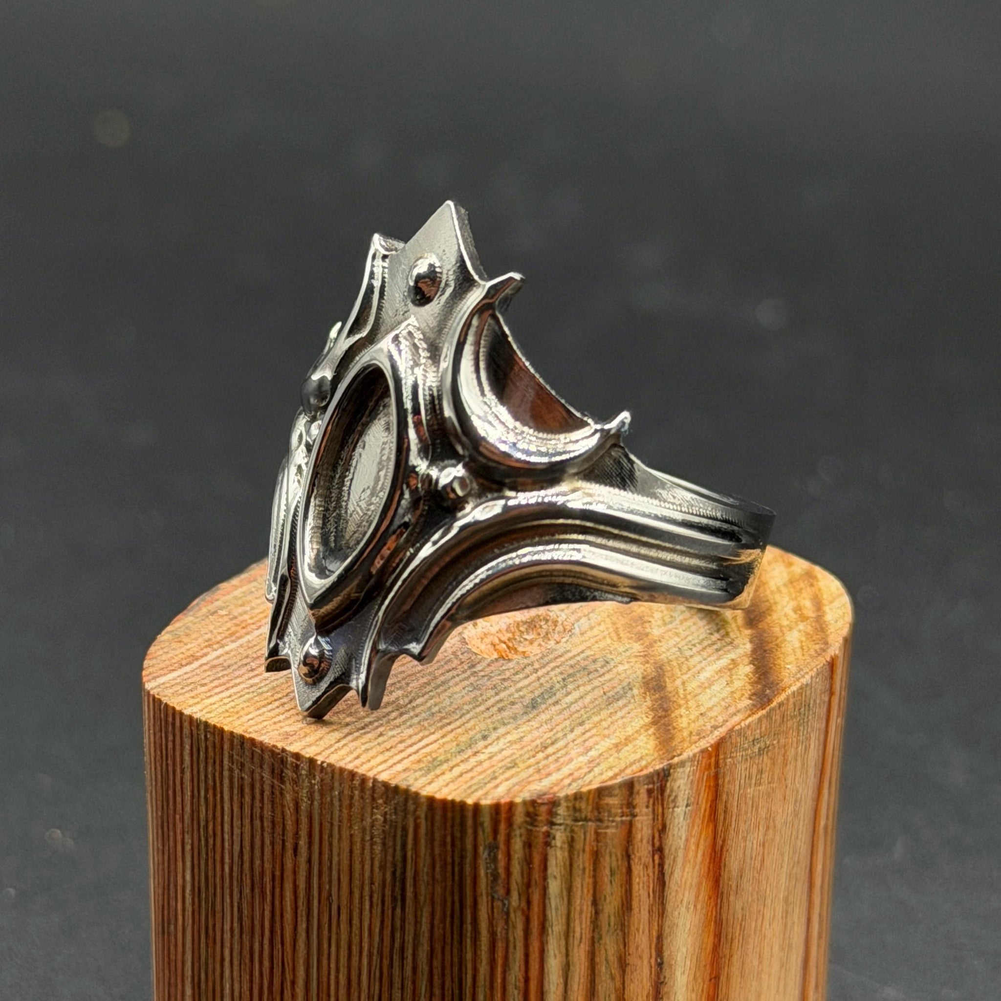 Minimalist Titanium Custom Engraved Ring: Polished Finish Wedding Band