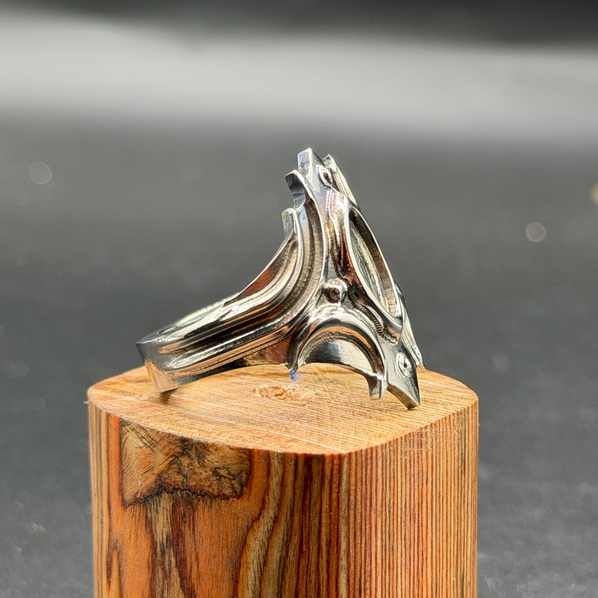 Minimalist Titanium Custom Engraved Ring: Polished Finish Wedding Band