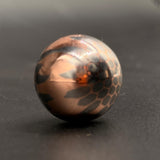 Superconductor  Handmade 19mm Ball, Mokume Gane Handmade Beads